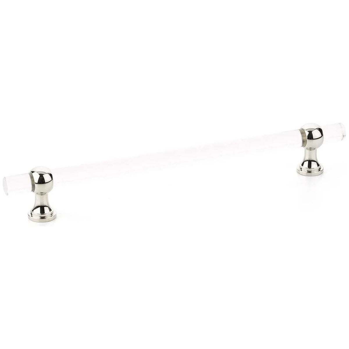 Schaub - Lumiere Transitional Adjustable Clear Acrylic Pull - 418-PN | Montreal Lighting & Hardware