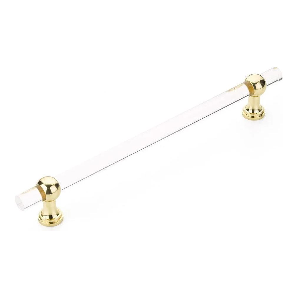 Schaub - Lumiere Transitional Non-Adjustable Clear Acrylic Appliance Pull - 412-03 | Montreal Lighting & Hardware