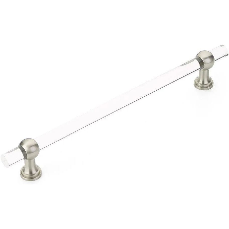 Schaub - Lumiere Transitional Non-Adjustable Clear Acrylic Appliance Pull - 412-15 | Montreal Lighting & Hardware