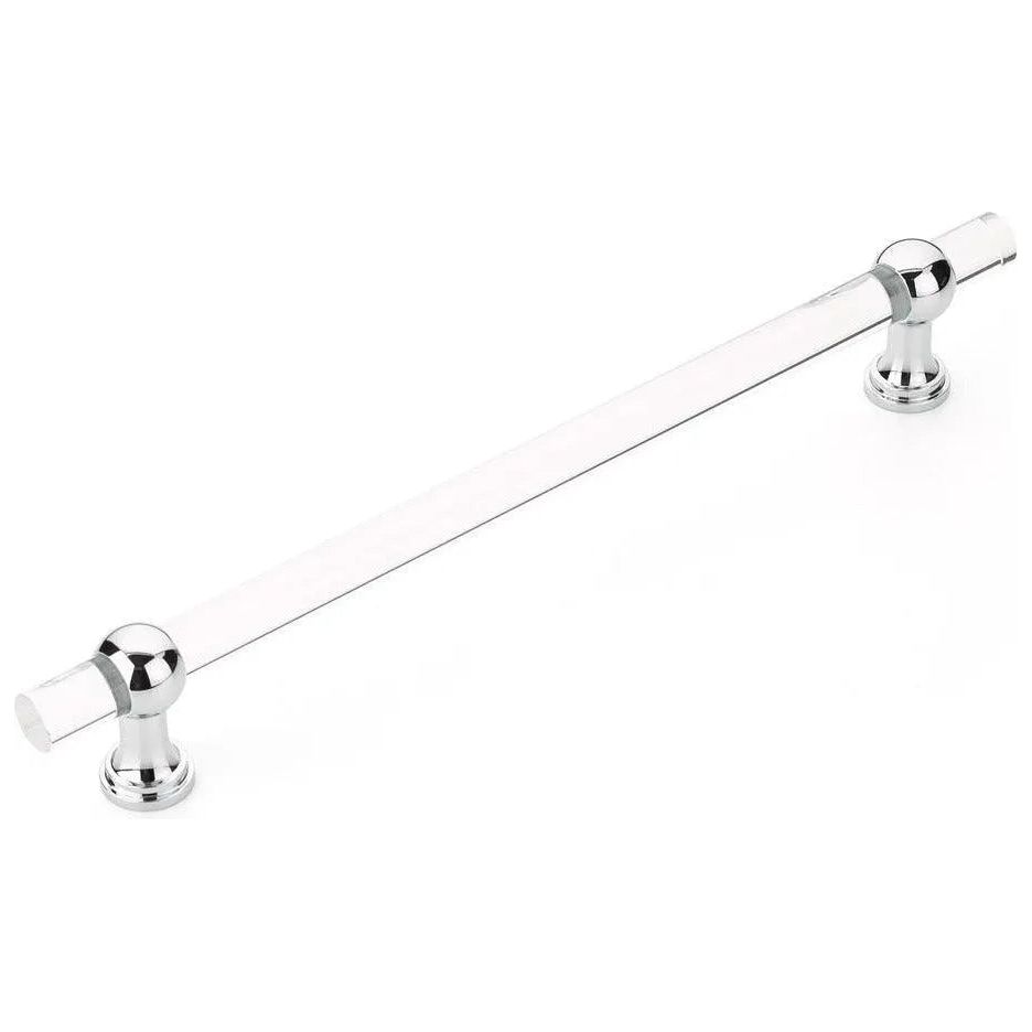 Schaub - Lumiere Transitional Non-Adjustable Clear Acrylic Appliance Pull - 412-26 | Montreal Lighting & Hardware