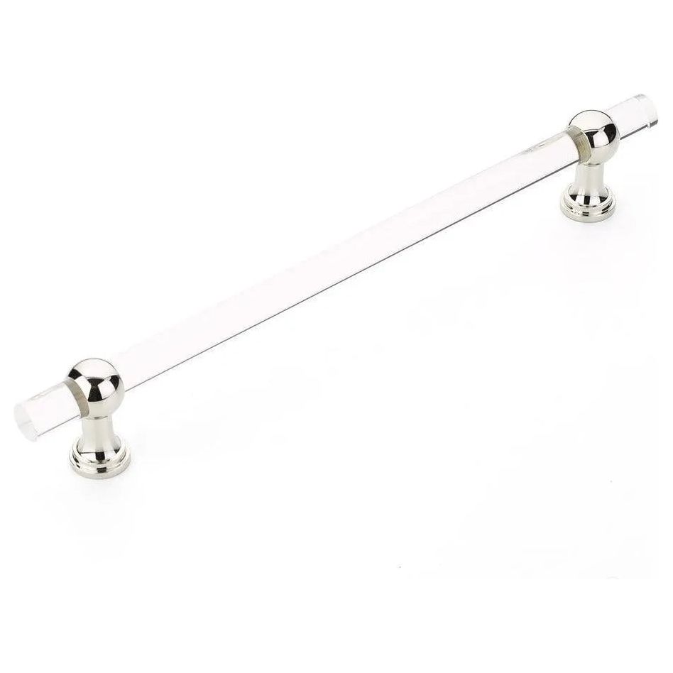 Schaub - Lumiere Transitional Non-Adjustable Clear Acrylic Appliance Pull - 412-PN | Montreal Lighting & Hardware