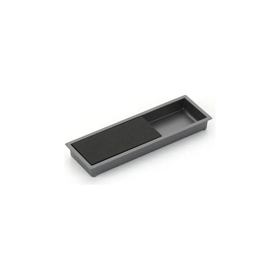 Schaub - MODO Rectangular Recessed Pull - 1210-GM/MB | Montreal Lighting & Hardware