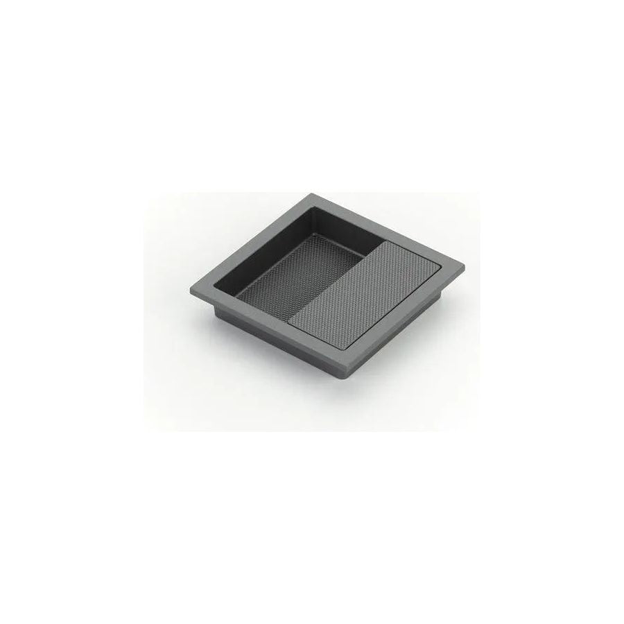 Schaub - MODO Square Recessed Cup Pull - 1208-GM | Montreal Lighting & Hardware