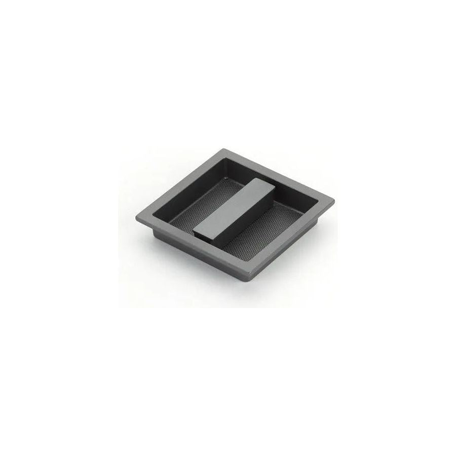 Schaub - MODO Square Recessed Pull - 1207-GM | Montreal Lighting & Hardware