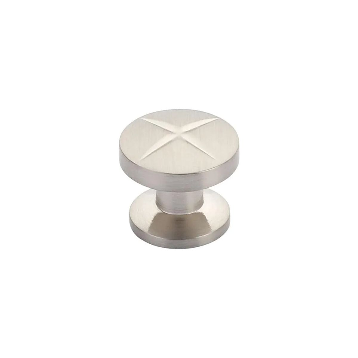 Schaub - Northport Round Knob - 210-BN | Montreal Lighting & Hardware