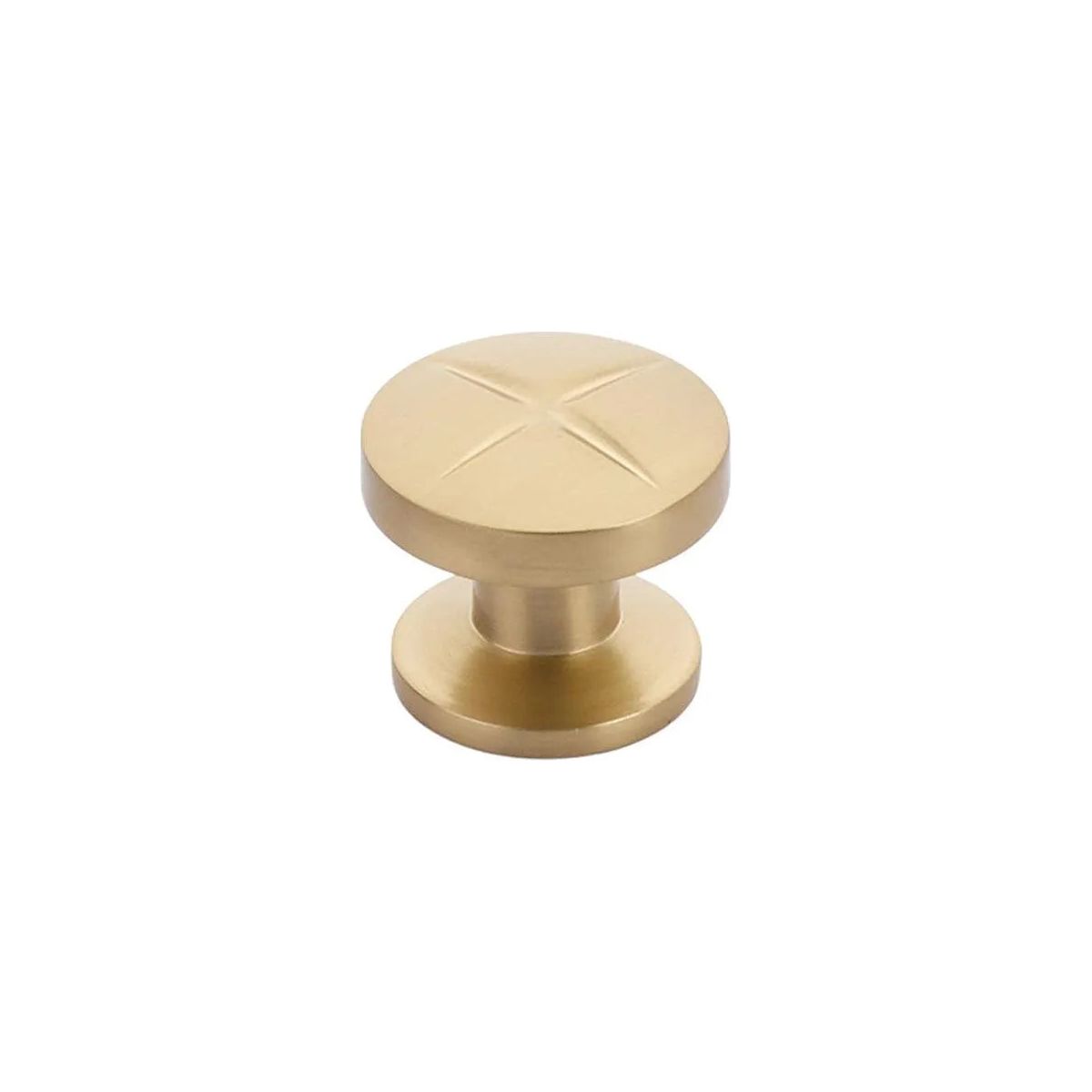 Schaub - Northport Round Knob - 210-SSB | Montreal Lighting & Hardware