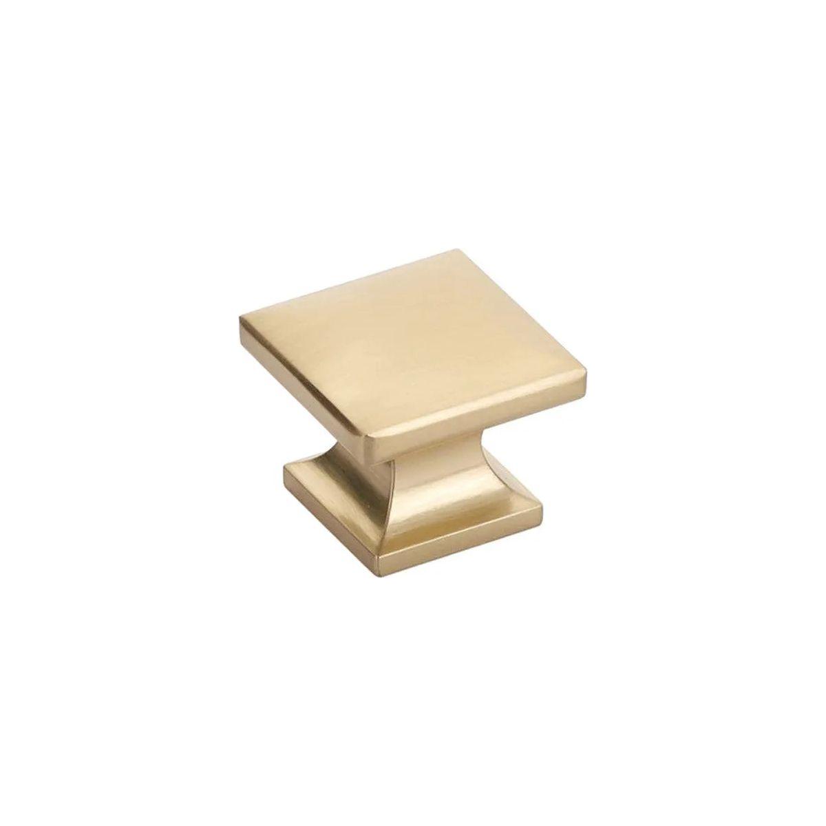 Schaub - Northport Smooth Square Knob - 219-SSB | Montreal Lighting & Hardware