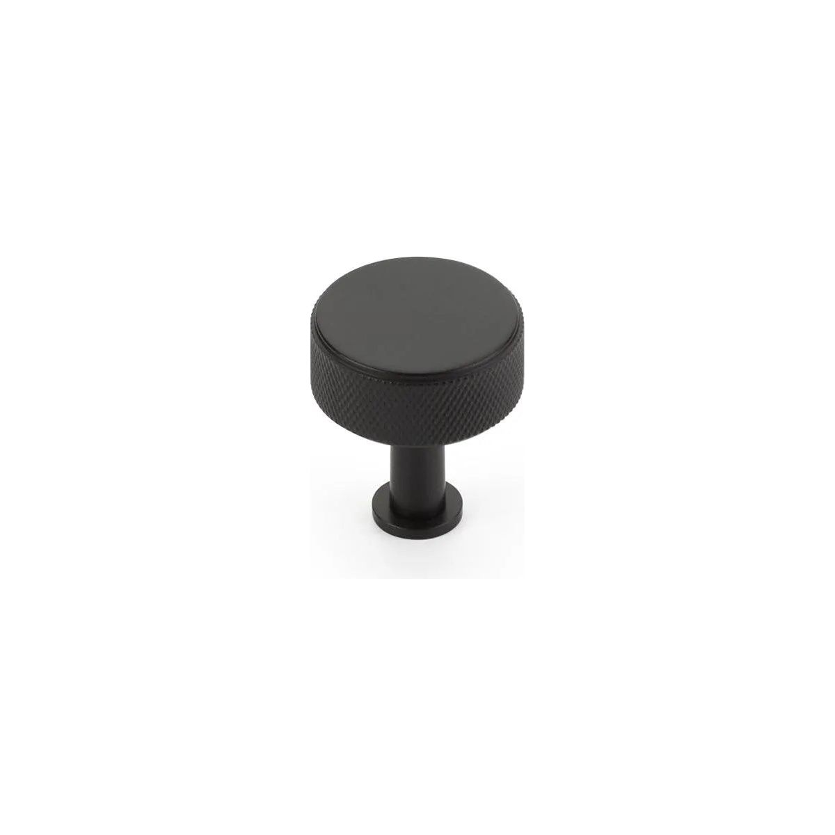 Schaub - Pub House Knurled Knob - 5002-MB | Montreal Lighting & Hardware