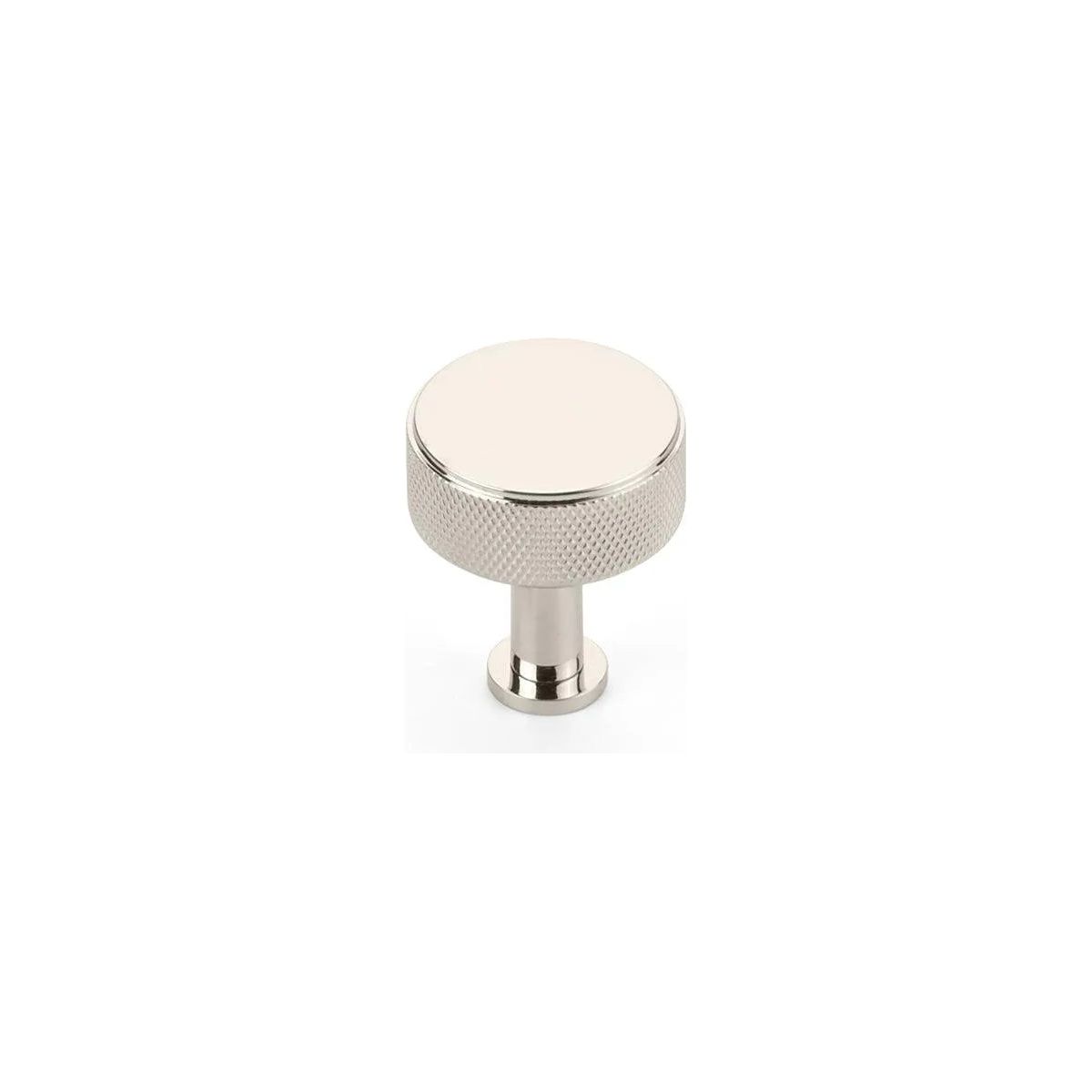 Schaub - Pub House Knurled Knob - 5002-PN | Montreal Lighting & Hardware