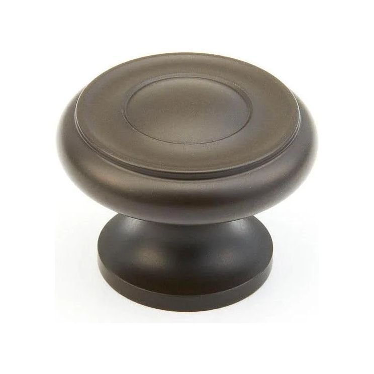 Schaub - Traditional Round Knob - 703-10B | Montreal Lighting & Hardware