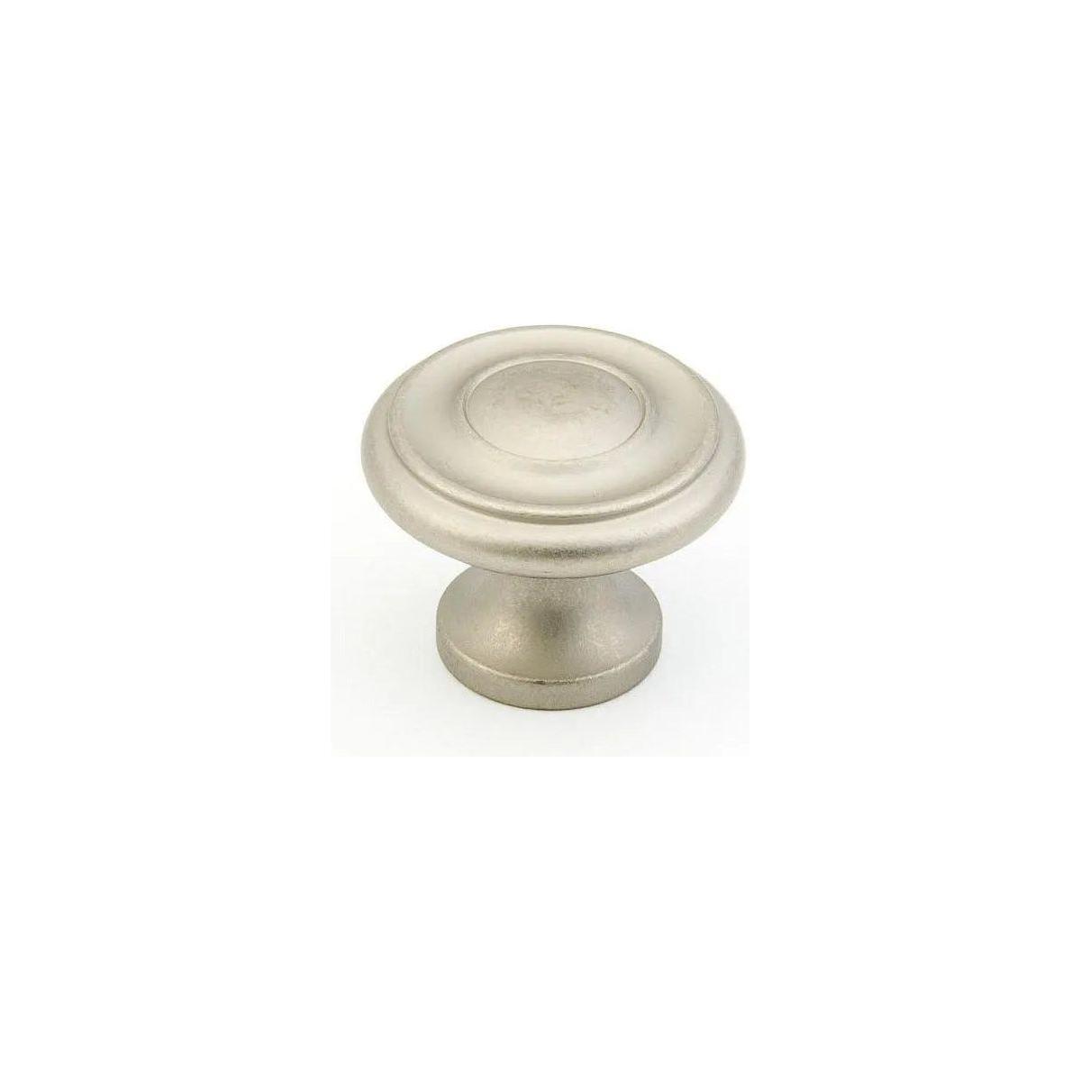 Schaub - Traditional Round Knob - 703-DN | Montreal Lighting & Hardware