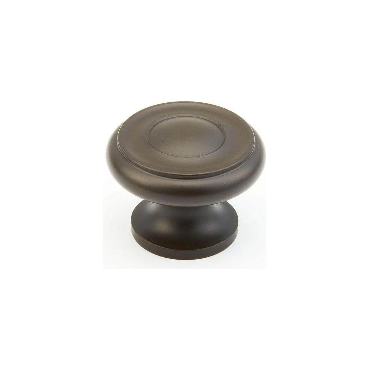 Schaub - Traditional Round Knob - 704-10B | Montreal Lighting & Hardware