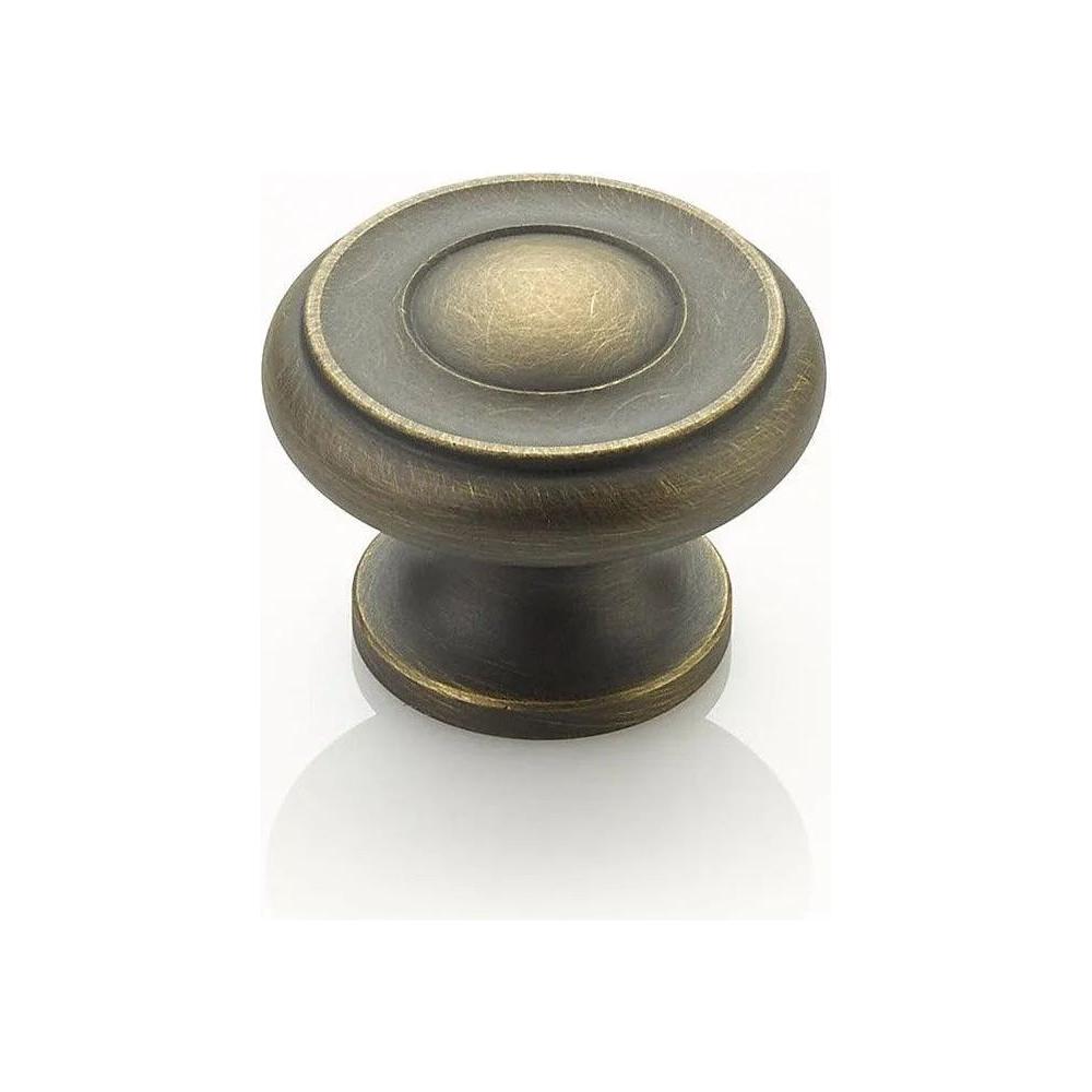 Schaub - Traditional Round Knob - 704-ALB | Montreal Lighting & Hardware