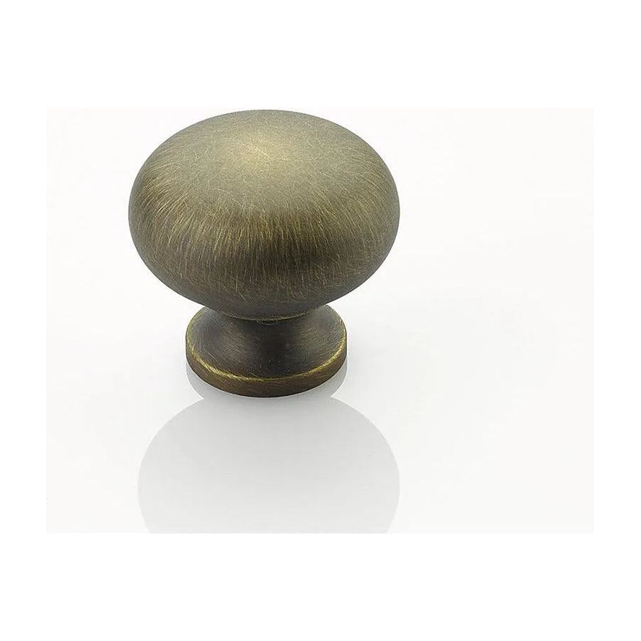 Schaub - Traditional Smooth Round Knob - 706-ALB | Montreal Lighting & Hardware