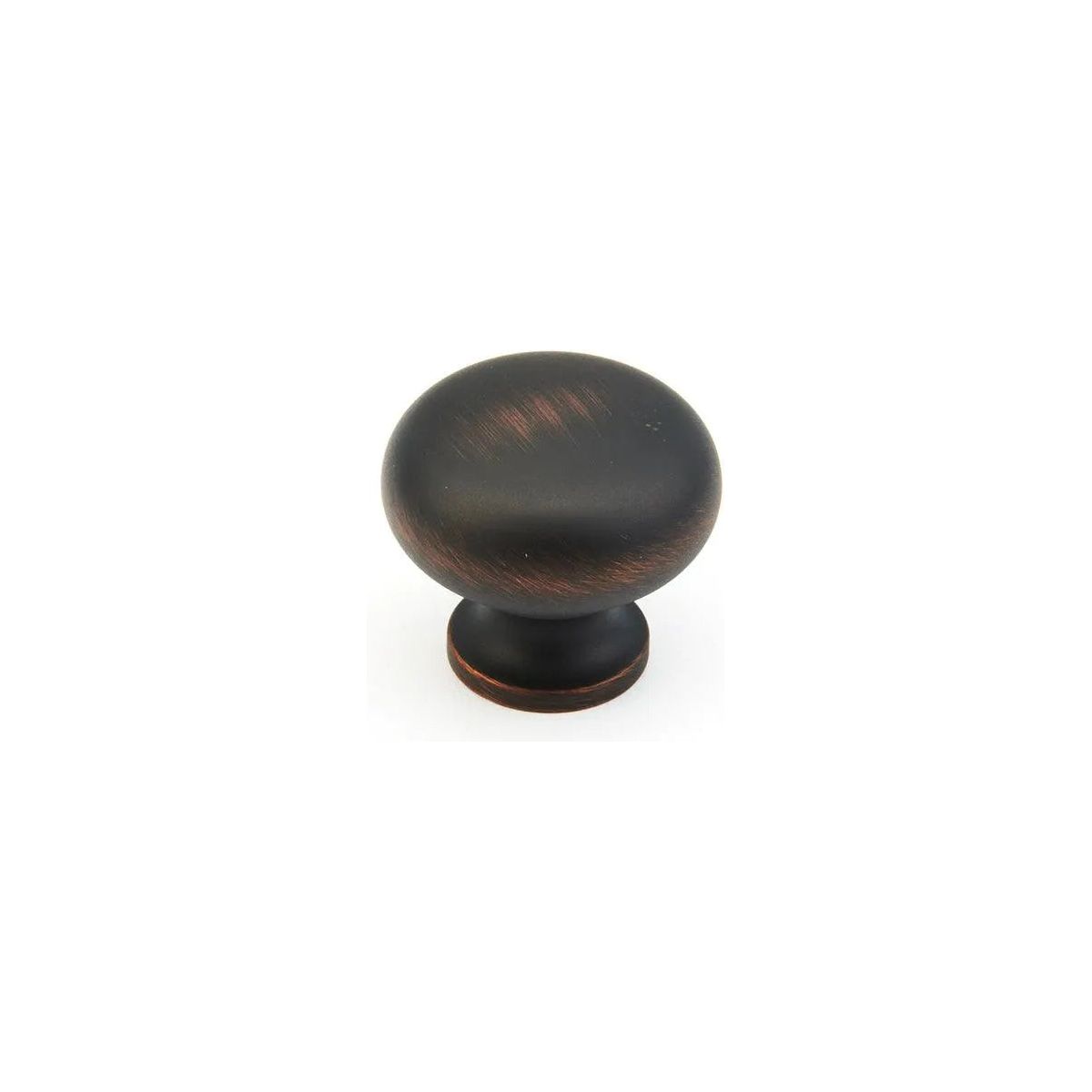 Schaub - Traditional Smooth Round Knob - 706-MIBZ | Montreal Lighting & Hardware