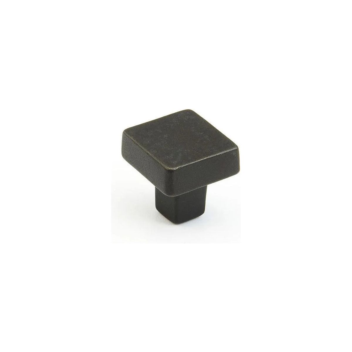 Schaub - Vinci Square Knob - 789-BB | Montreal Lighting & Hardware