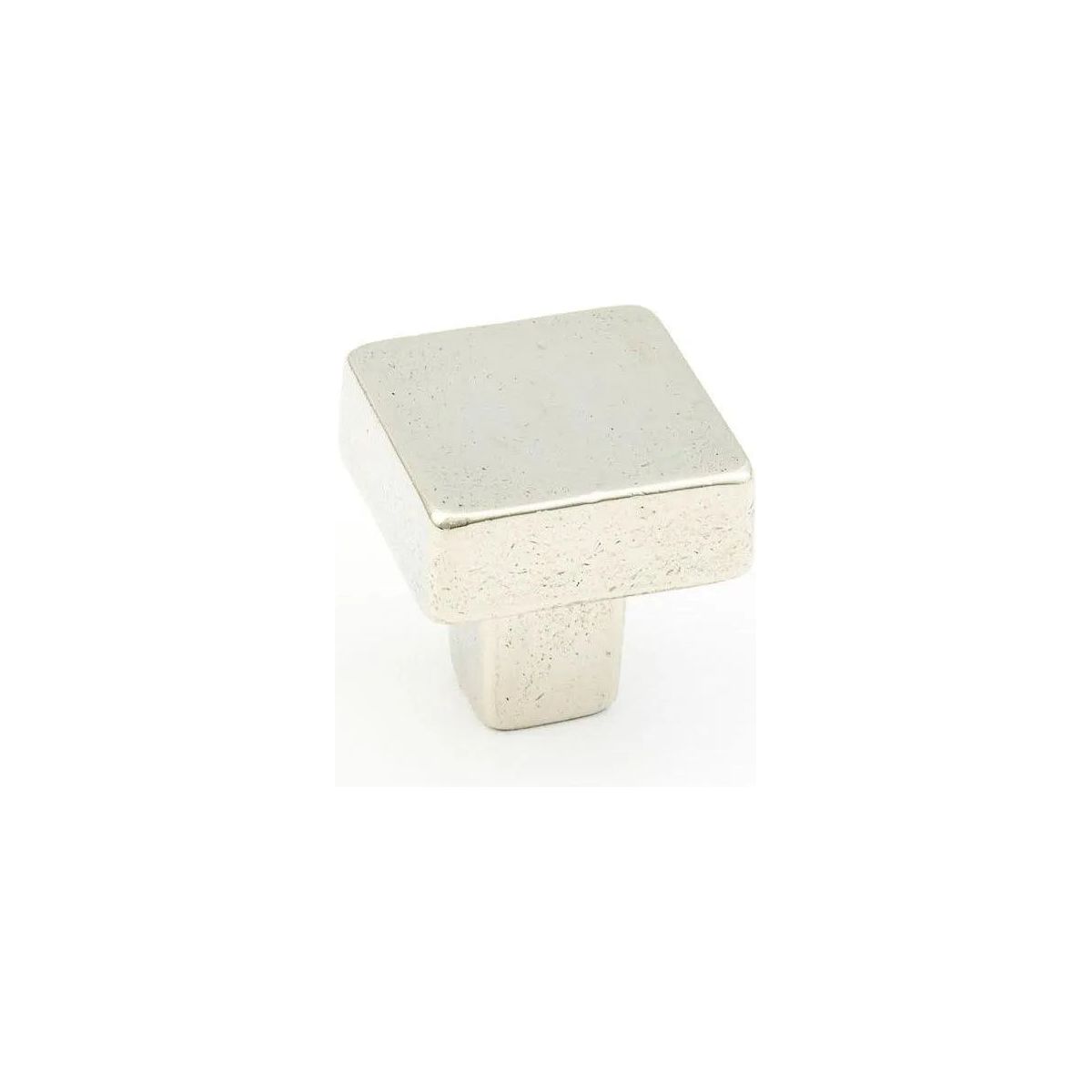 Schaub - Vinci Square Knob - 789-PWB | Montreal Lighting & Hardware