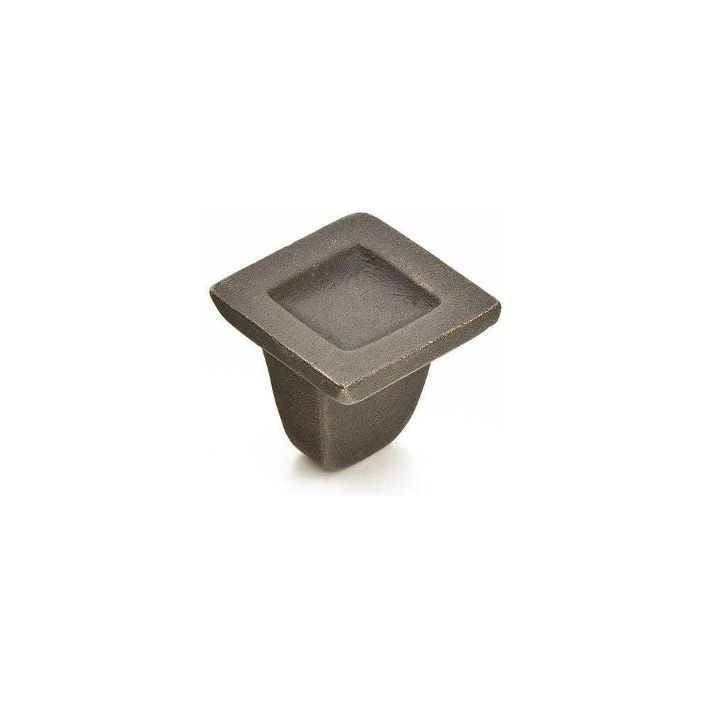 Schaub - Vinci Square Knob - 810-BB | Montreal Lighting & Hardware