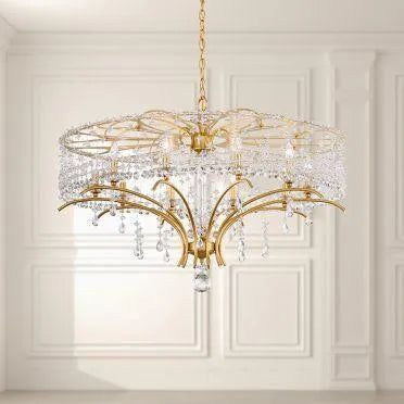 Schonbek 1870 - Bella Rose Chandelier - TC1018N-06H | Montreal Lighting & Hardware