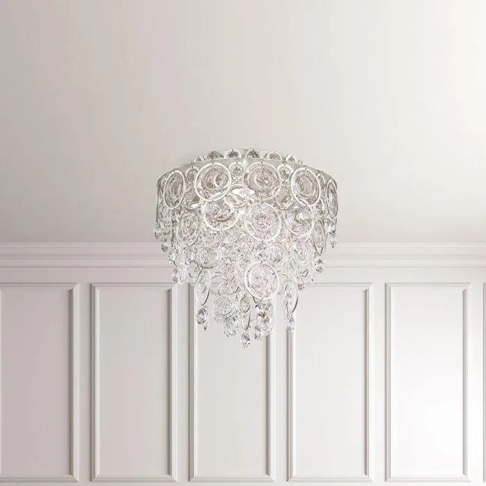 Schonbek 1870 - Circulus Semi-Flush Mount - DR1401N-22H | Montreal Lighting & Hardware