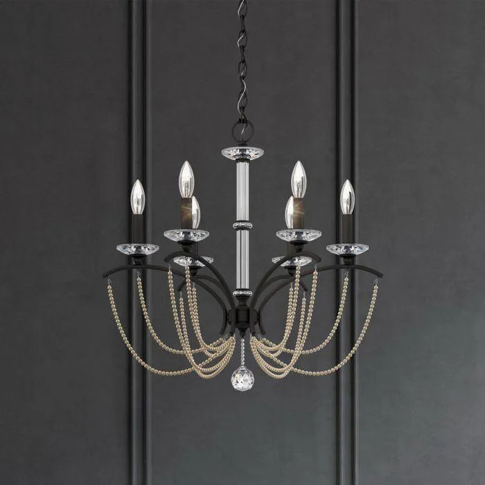 Schonbek 1870 - Priscilla Chandelier - BC7106N-51PBZ | Montreal Lighting & Hardware