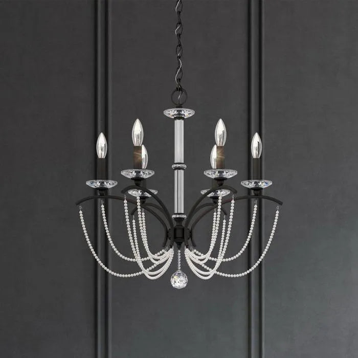 Schonbek 1870 - Priscilla Chandelier - BC7106N-51PWT | Montreal Lighting & Hardware