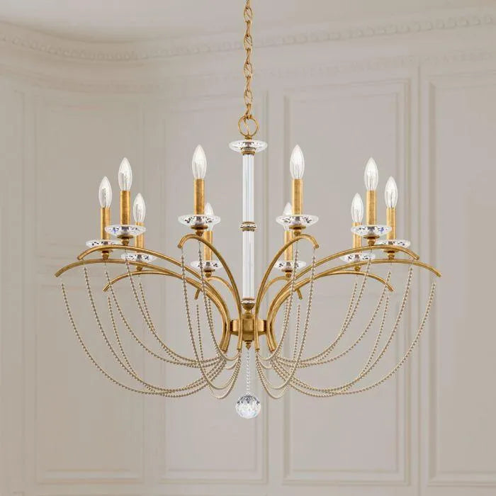 Schonbek 1870 - Priscilla Chandelier - BC7110N-22PBZ | Montreal Lighting & Hardware