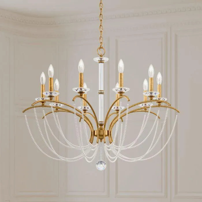 Schonbek 1870 - Priscilla Chandelier - BC7110N-22PWT | Montreal Lighting & Hardware