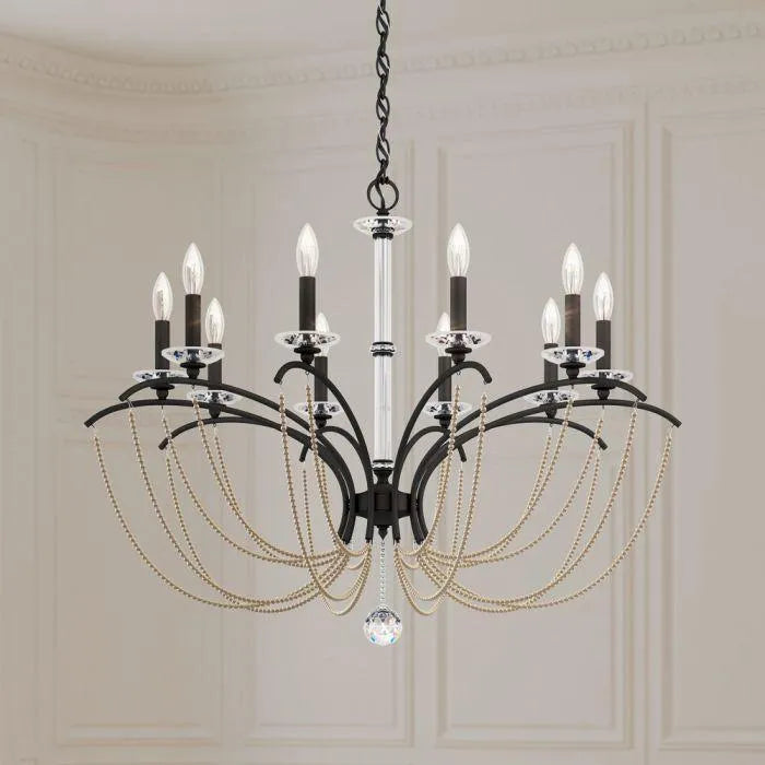 Schonbek 1870 - Priscilla Chandelier - BC7110N-51PBZ | Montreal Lighting & Hardware