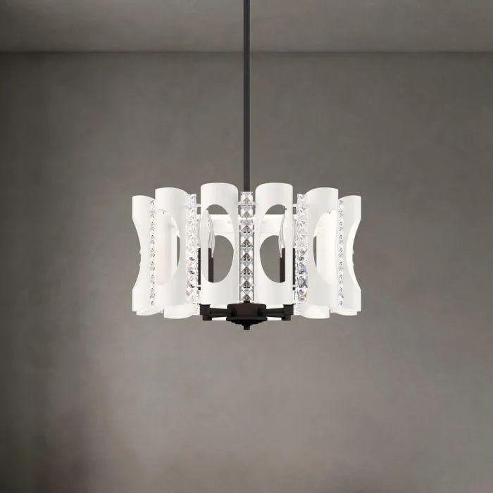 Schonbek 1870 - Twilight Pendant - MR1004N-WH1H | Montreal Lighting & Hardware