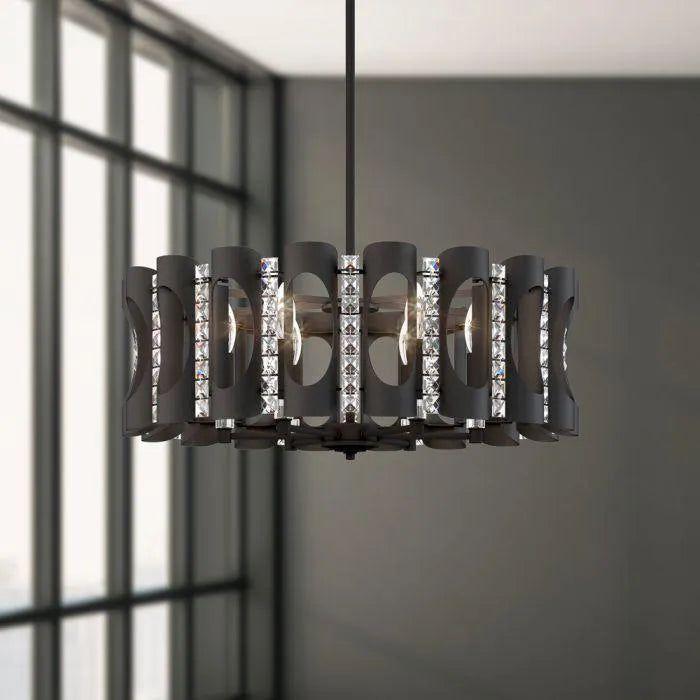 Schonbek 1870 - Twilight Pendant - MR1006N-BK1H | Montreal Lighting & Hardware