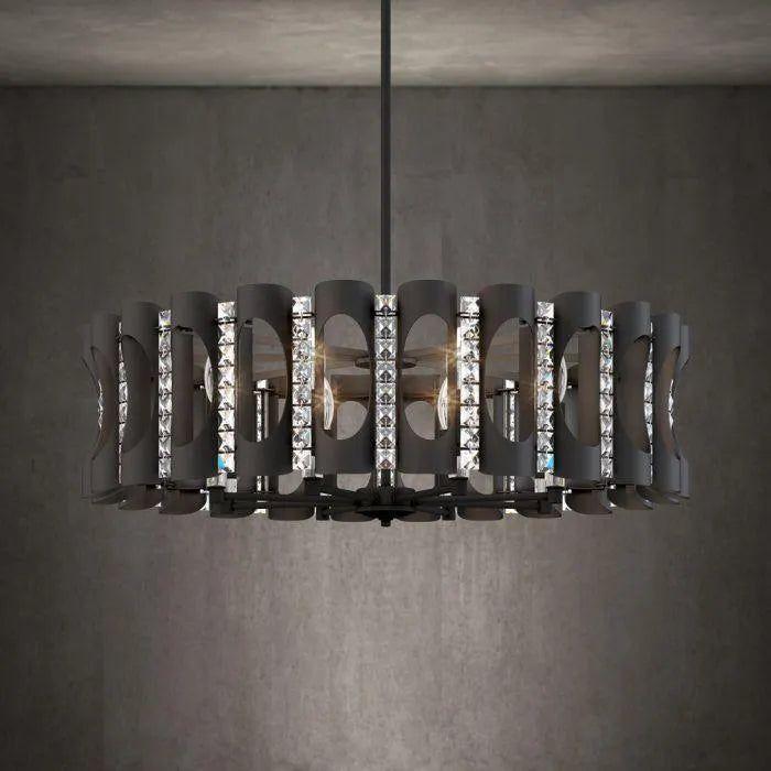 Schonbek 1870 - Twilight Pendant - MR1008N-BK1H | Montreal Lighting & Hardware