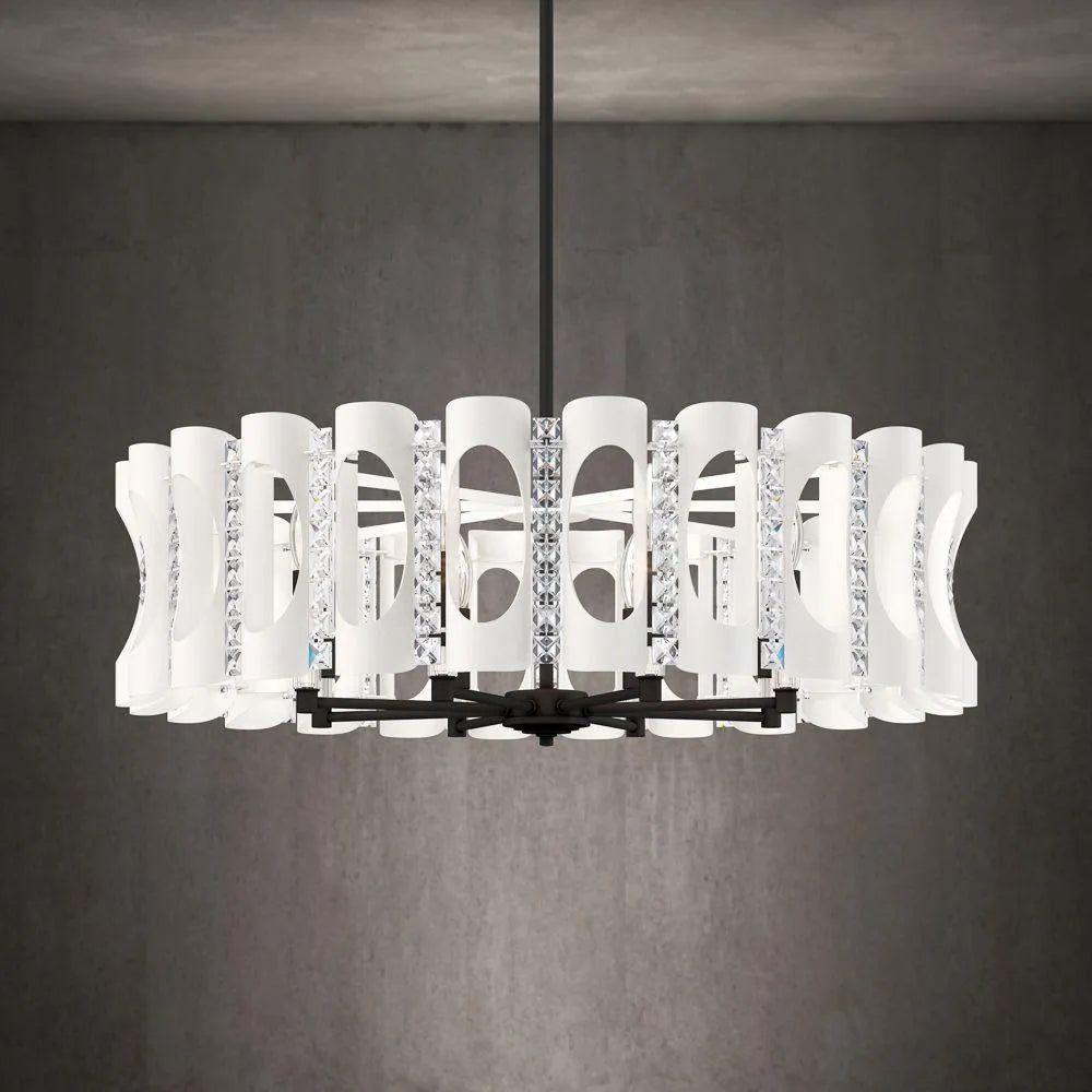 Schonbek 1870 - Twilight Pendant - MR1008N-WH1H | Montreal Lighting & Hardware