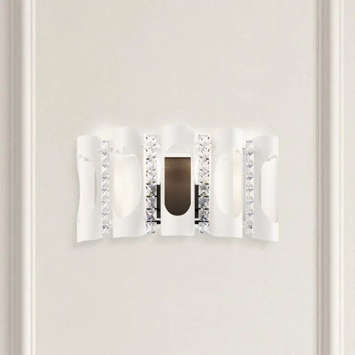 Schonbek 1870 - Twilight Wall Sconce - MR1002N-WH1H | Montreal Lighting & Hardware