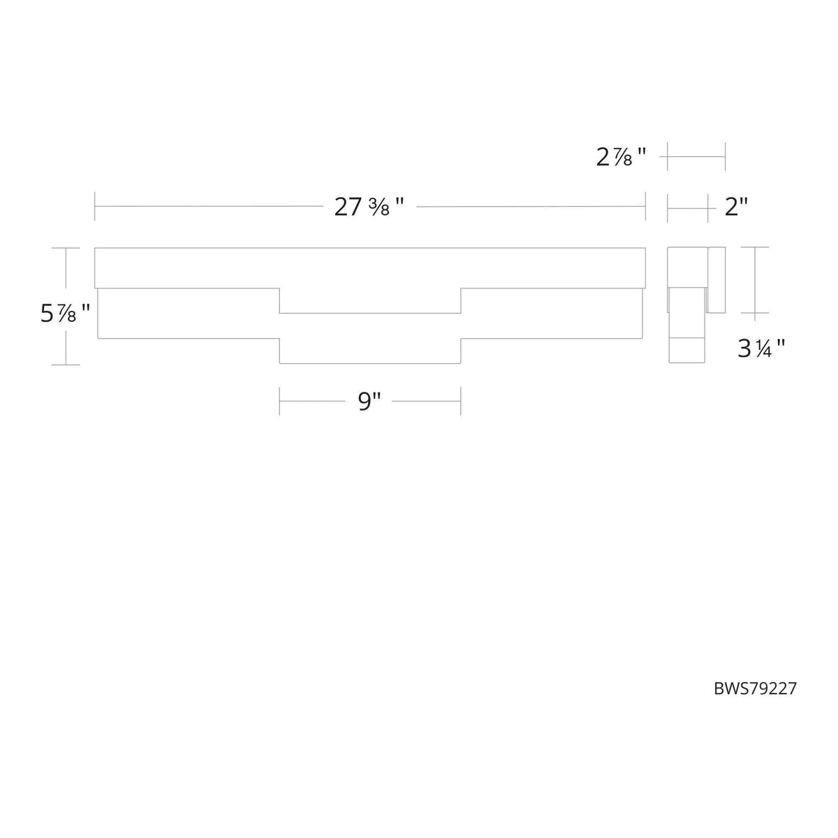 Schonbek Beyond - Chandler LED Bath Vanity & Wall Light - BWS79227-BK | Montreal Lighting & Hardware