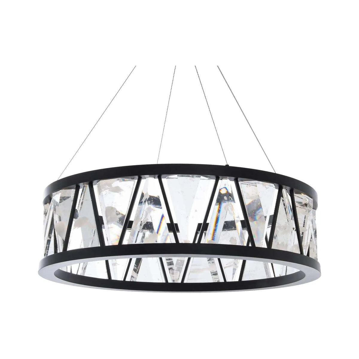 Schonbek Beyond - Corinth LED Pendant - BPD74232-BK | Montreal Lighting & Hardware