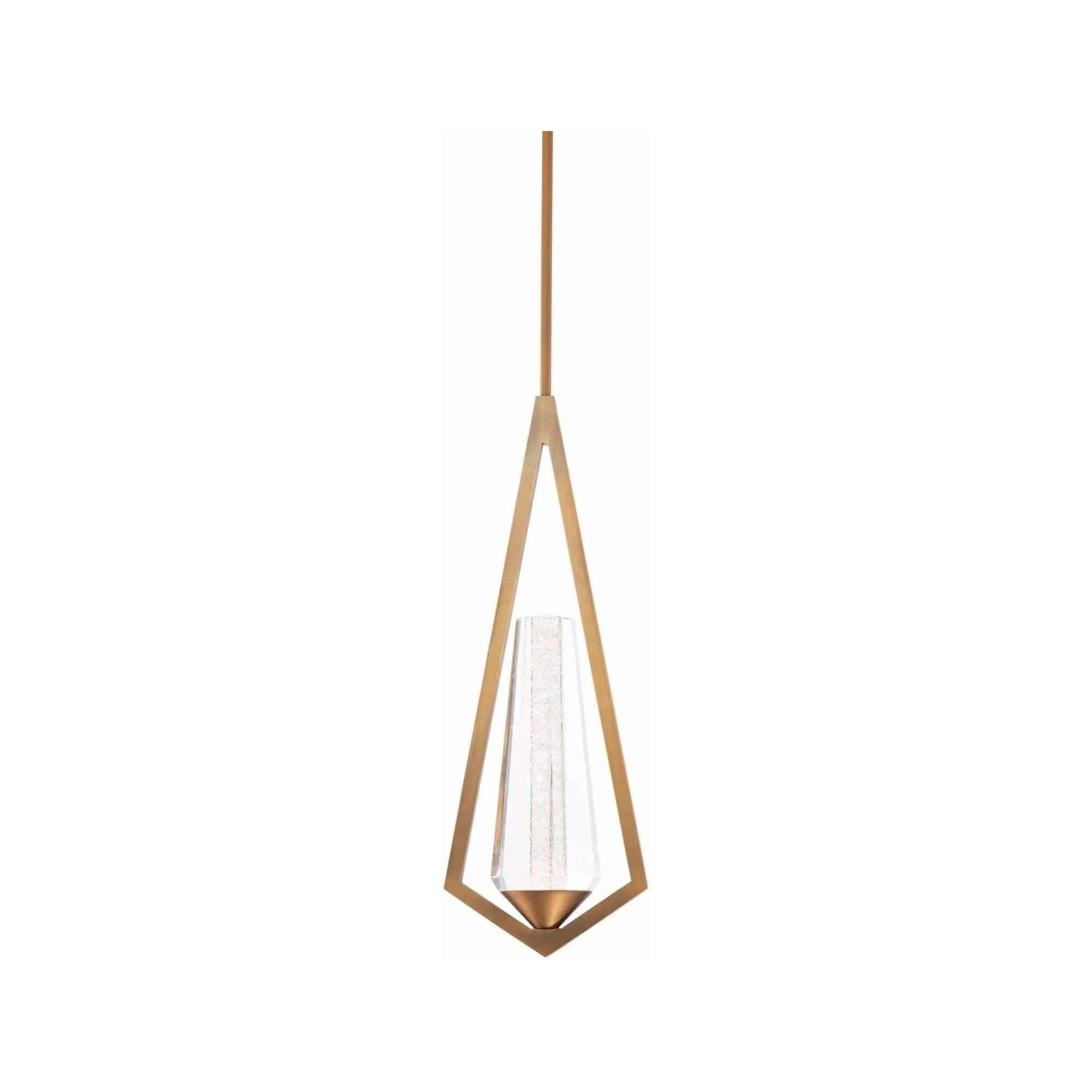 Schonbek Beyond - Devotion LED Mini Pendant - BPD66218-AB | Montreal Lighting & Hardware