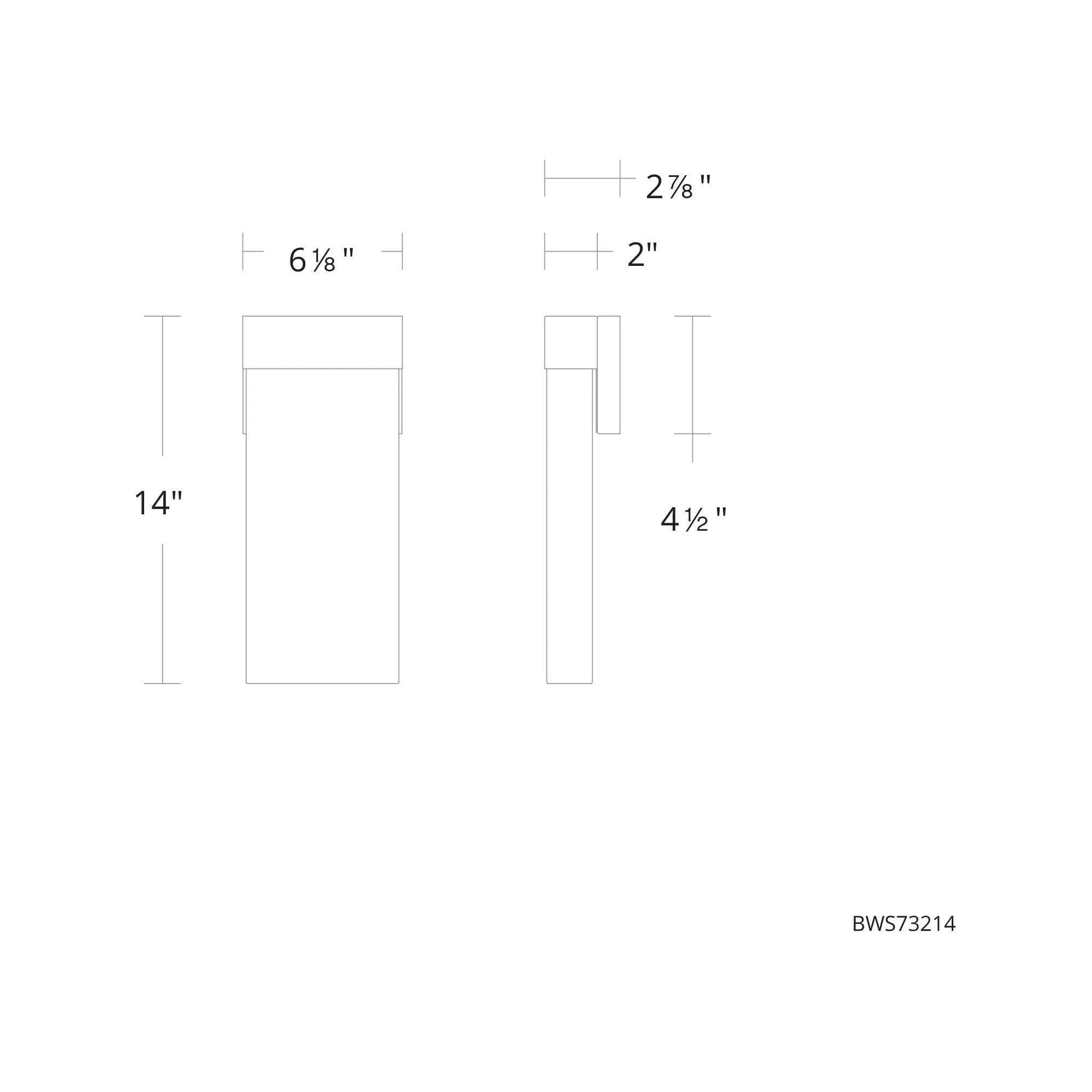 Schonbek Beyond - Glacio LED Wall Sconce - BWS73214-BK | Montreal Lighting & Hardware