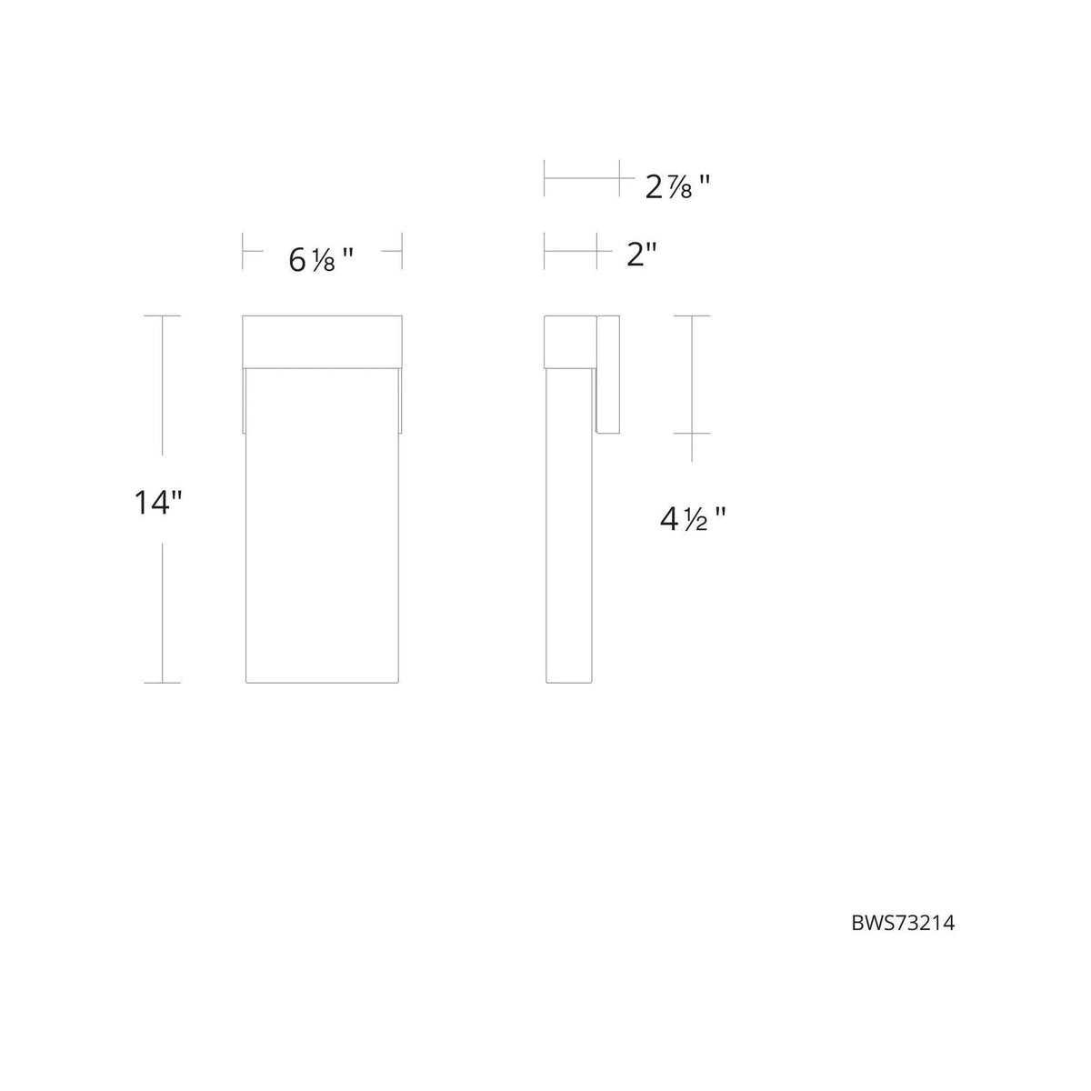 Schonbek Beyond - Glacio LED Wall Sconce - BWS73214-BK | Montreal Lighting & Hardware