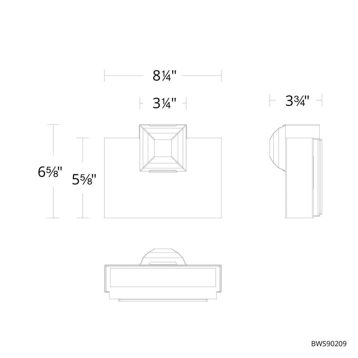 Schonbek Beyond - Madison LED Wall Sconce - BWS90209-BK | Montreal Lighting & Hardware