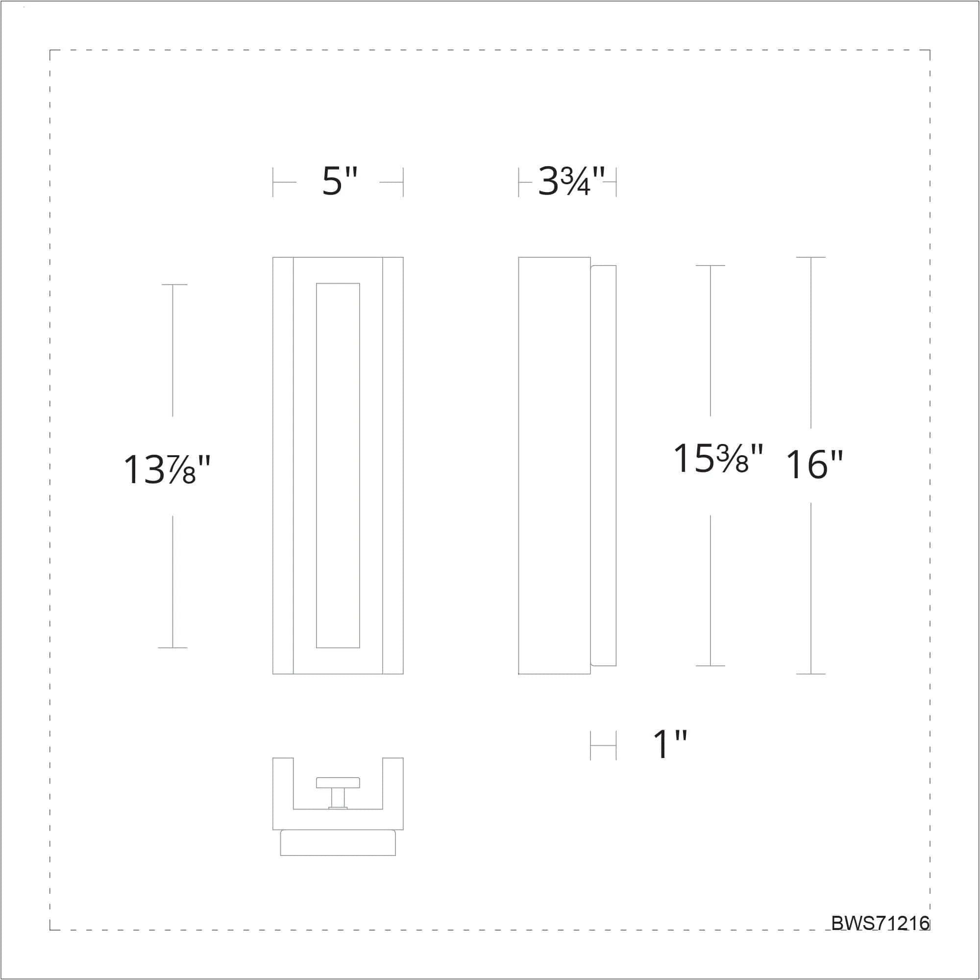 Schonbek Beyond - Magnate LED Wall Sconce - BWS71216-BK | Montreal Lighting & Hardware