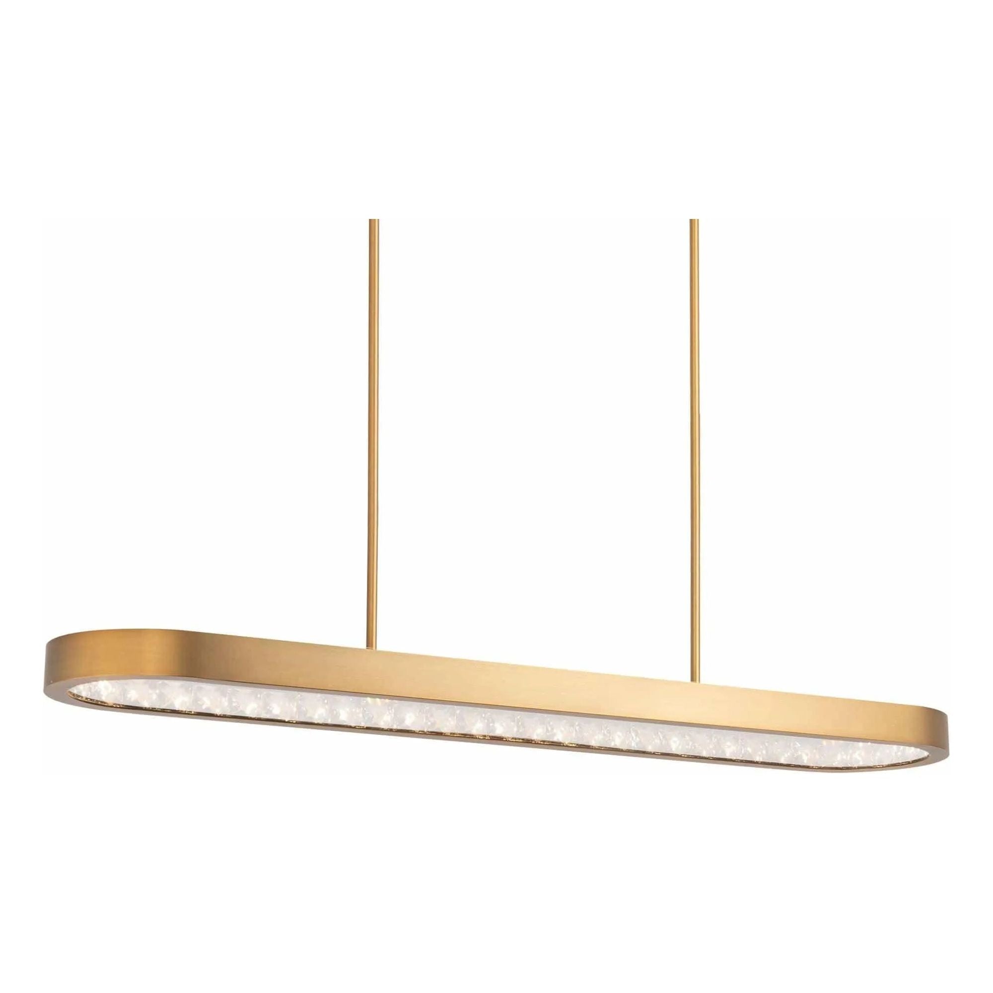 Schonbek Beyond - Marquis LED Linear Pendant - BPD83247-AB | Montreal Lighting & Hardware