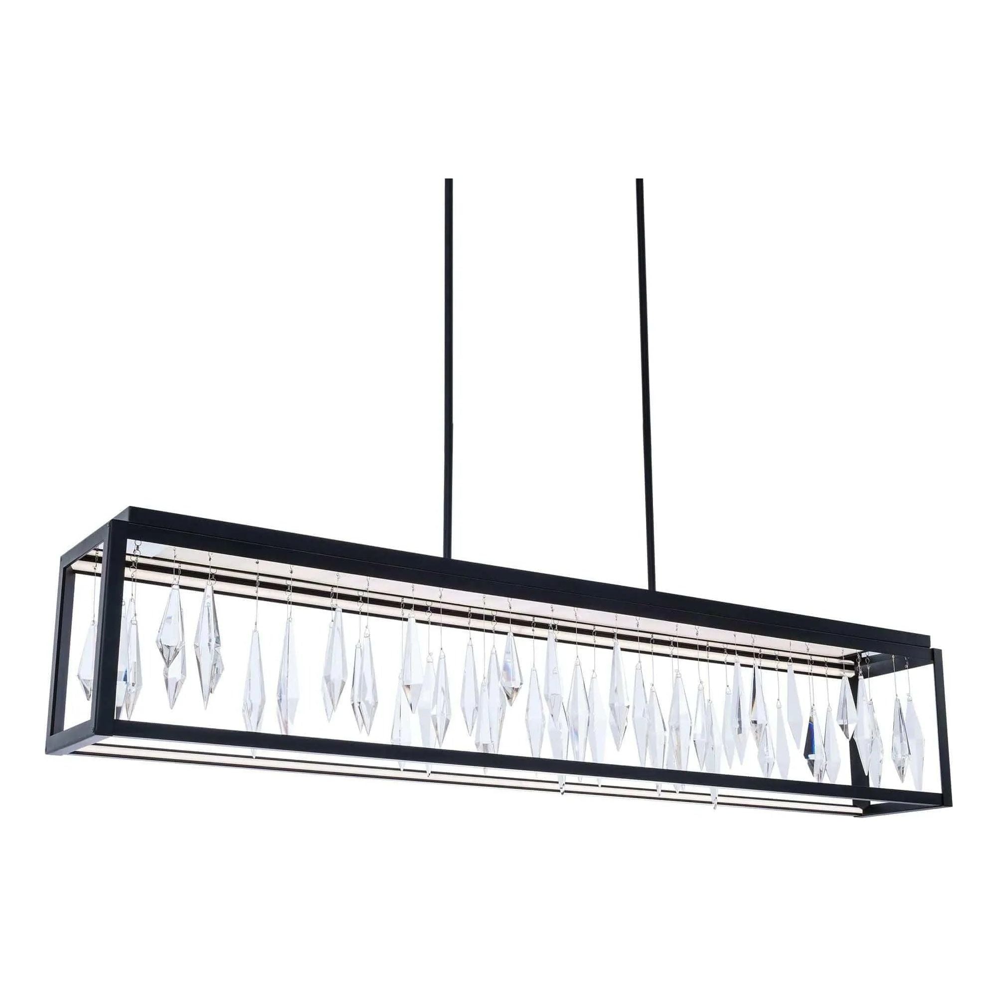 Schonbek Beyond - Mirage LED Linear Pendant - BPD16254-BK | Montreal Lighting & Hardware