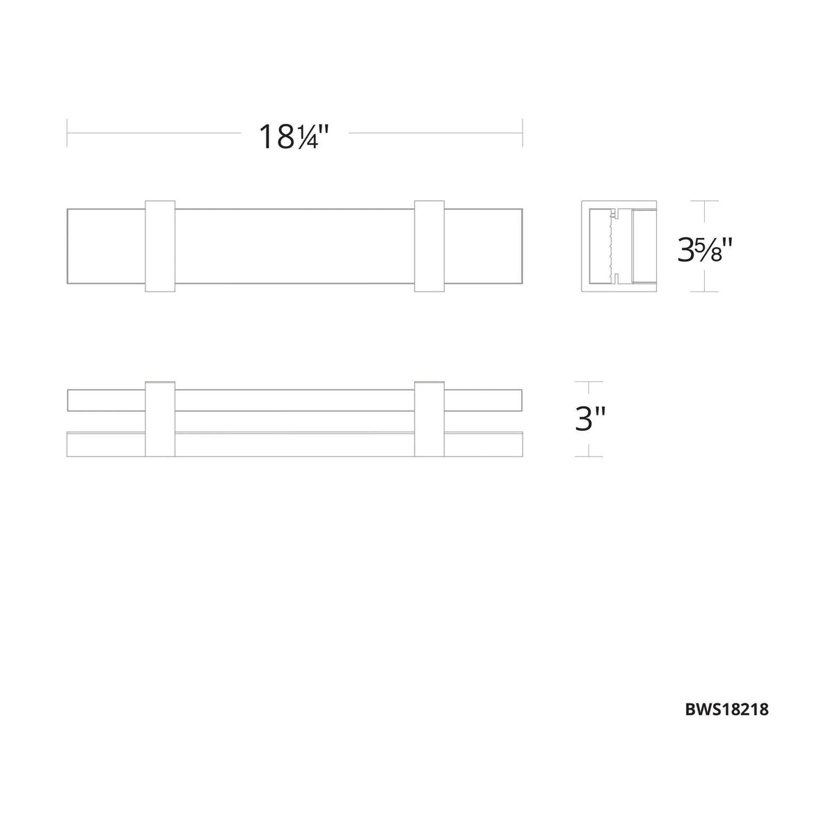 Schonbek Beyond - Verandah LED Bath Vanity & Wall Light - BWS18218-AB | Montreal Lighting & Hardware