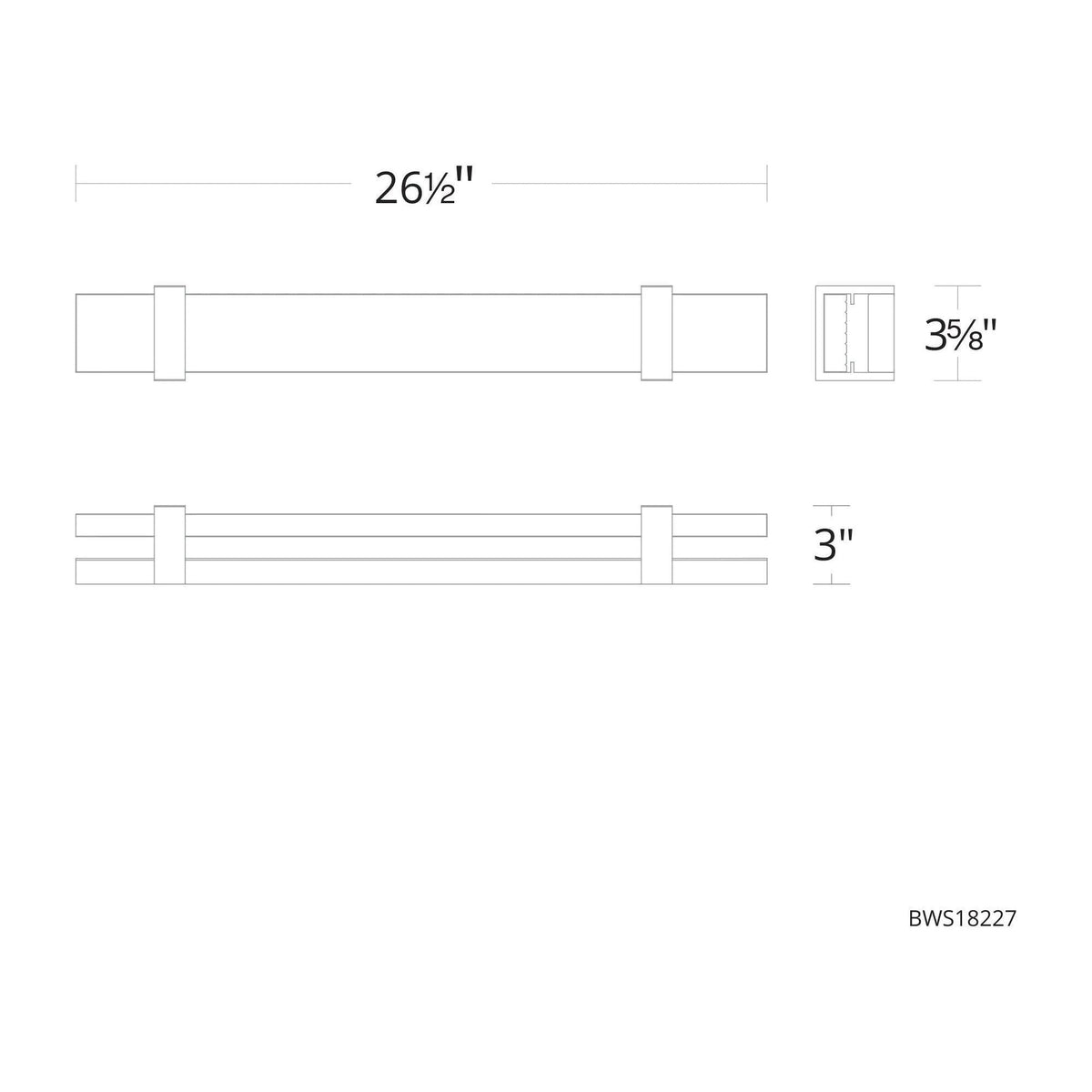 Schonbek Beyond - Verandah LED Bath Vanity & Wall Light - BWS18218-AB | Montreal Lighting & Hardware