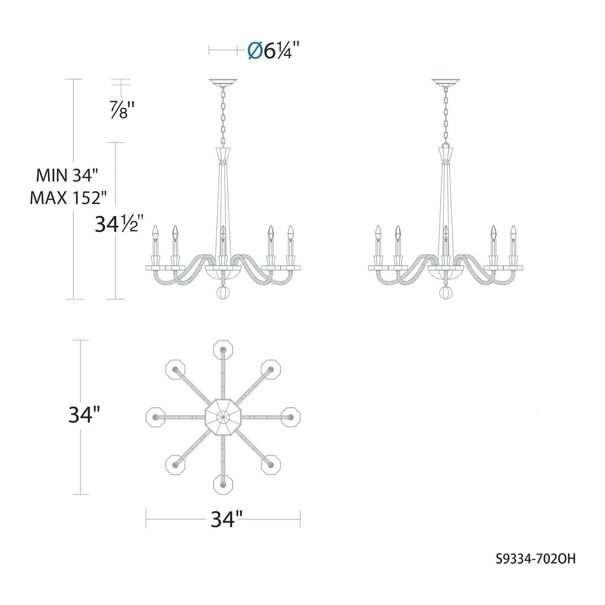 Schonbek Signature - Amadeus Chandelier - S9327-51OH | Montreal Lighting & Hardware