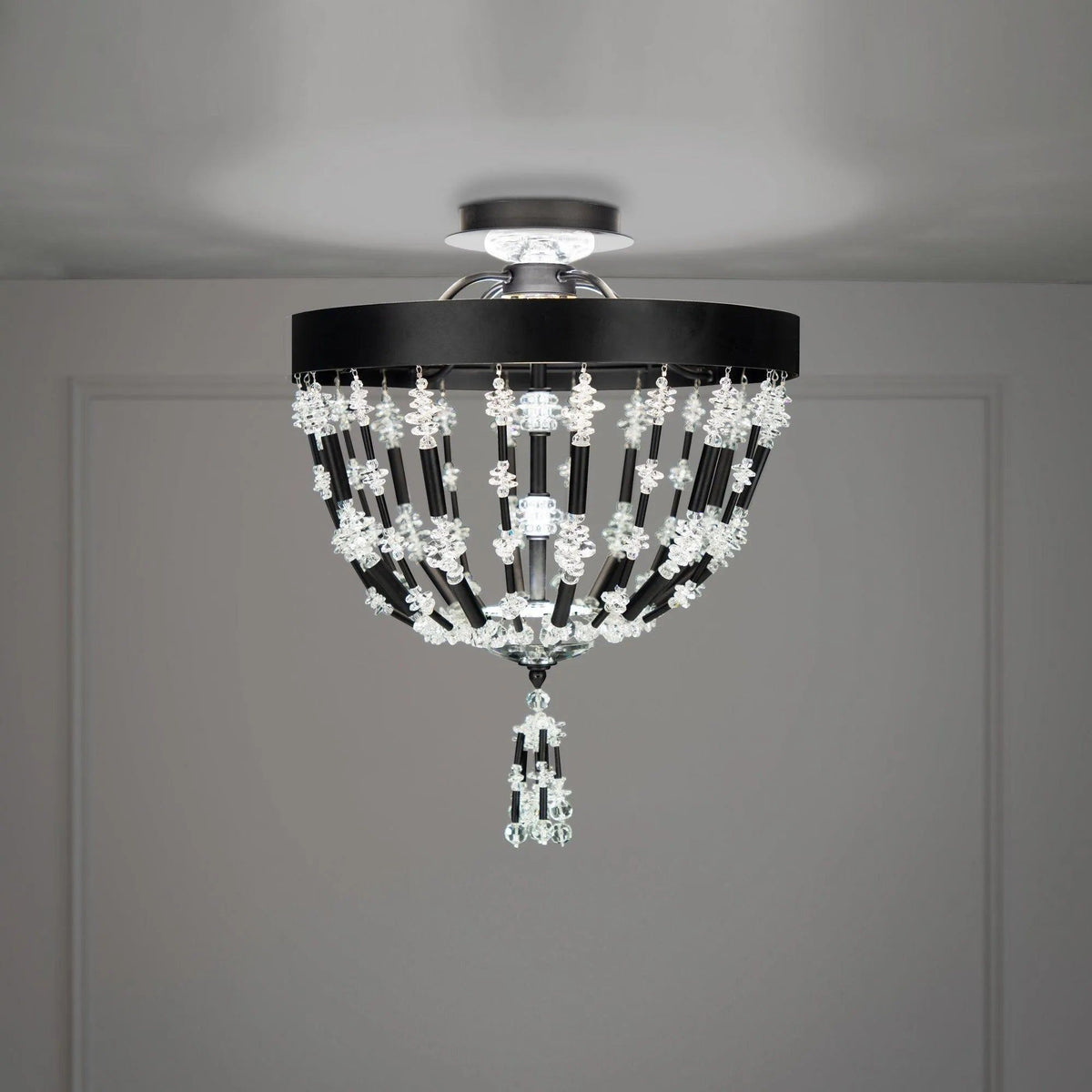 Schonbek Signature - Bali Semi-Flush Mount - S2817-51O | Montreal Lighting & Hardware