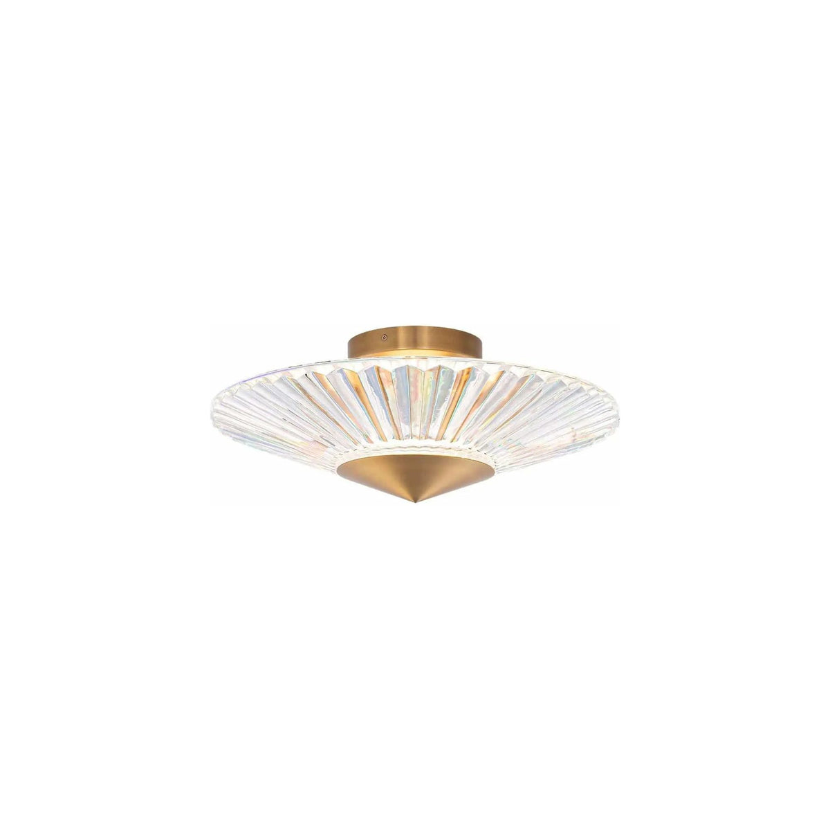 Schonbek Signature - Origami Semi-Flush Mount - S7212-700H | Montreal Lighting & Hardware