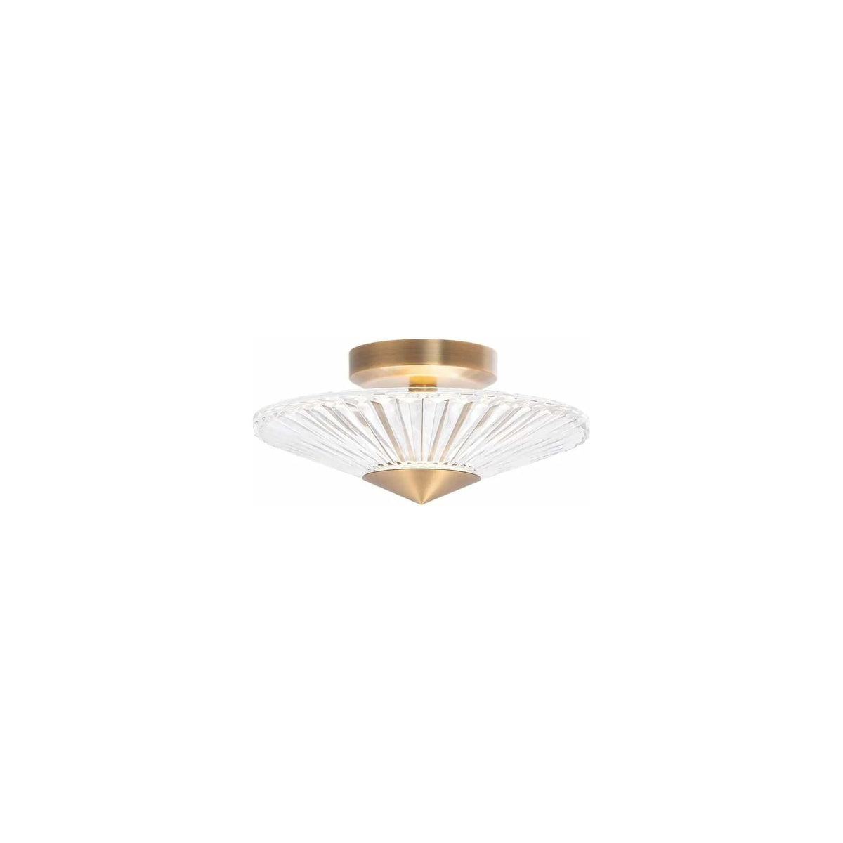 Schonbek Signature - Origami Semi-Flush Mount - S7212-700H | Montreal Lighting & Hardware