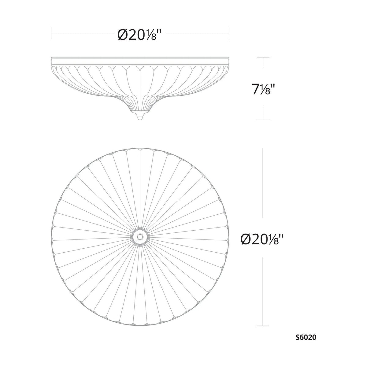 Schonbek Signature - Roma Flush Mount - S6012-700O | Montreal Lighting & Hardware